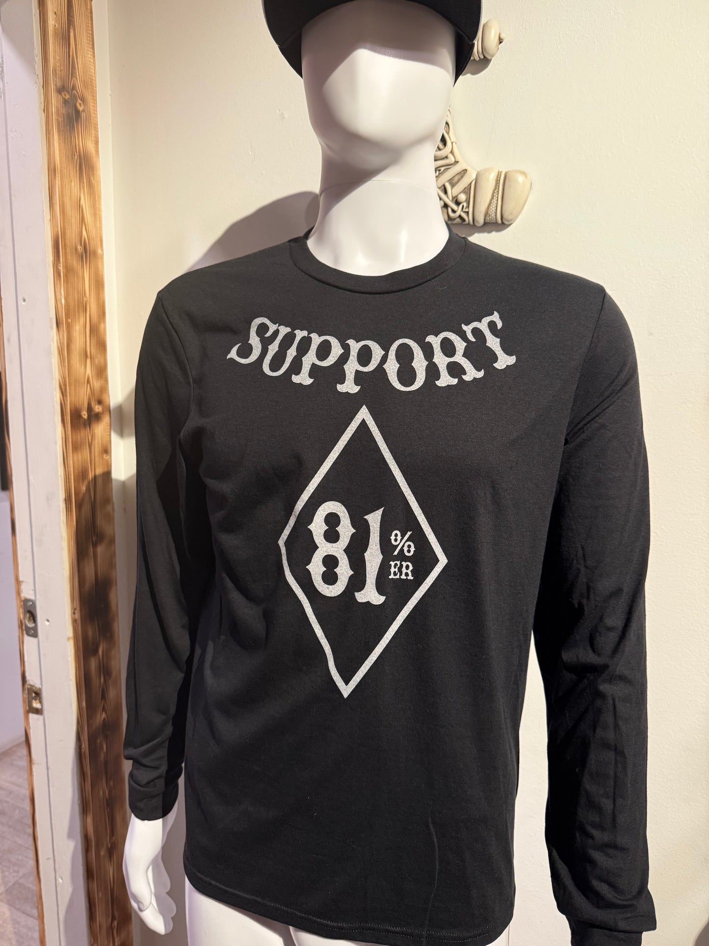 # 3 black diamond long sleeve t