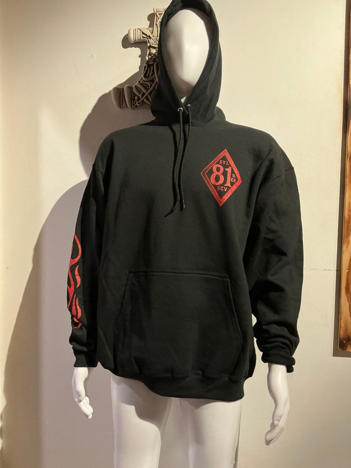 # 64 Skull Ryder hoodie